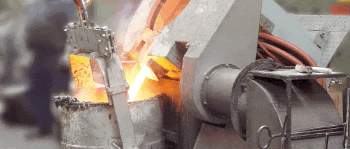 Small Capacity Steel Shell Induction Furnace animation