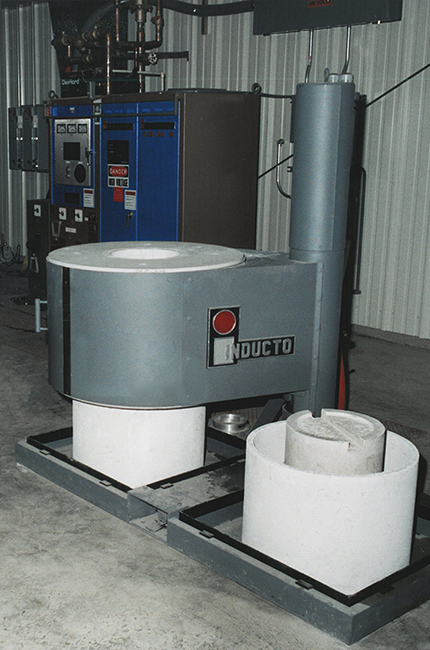 Inductotherm Lift Swing Furnace