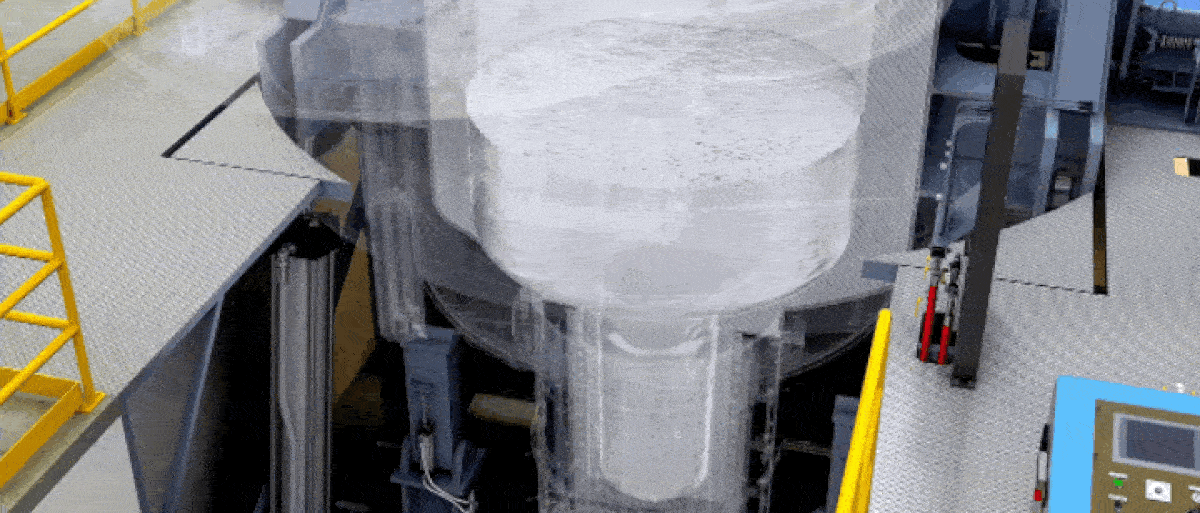 Hybrid-ani-Optimized Inductotherm Hybrid Induction Furnace animation