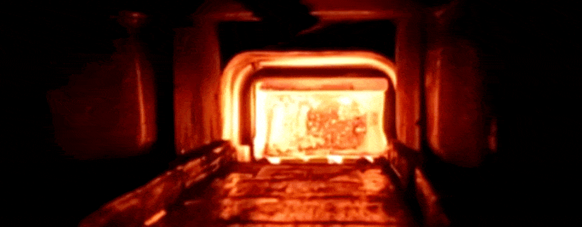 Horizontal Induction Tunnel Furnace animation